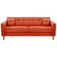 thumbnail image 1 of Sofa New Retro 3CG Felpa 04 Naranja, 1 of 6