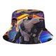 thumbnail image 1 of Mi Papá el Cazarrecompensas Sombrero bucket para adultos, gorra de protección solar, sombrero de pescador plegable para viajes al aire libre, pesca y actividades de verano, 1 of 6