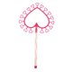 thumbnail image 5 of Palitos de burbuja Haciendo anillos de varita Bubble Show Props Juguetes para ni?os Pink Heart, 5 of 5