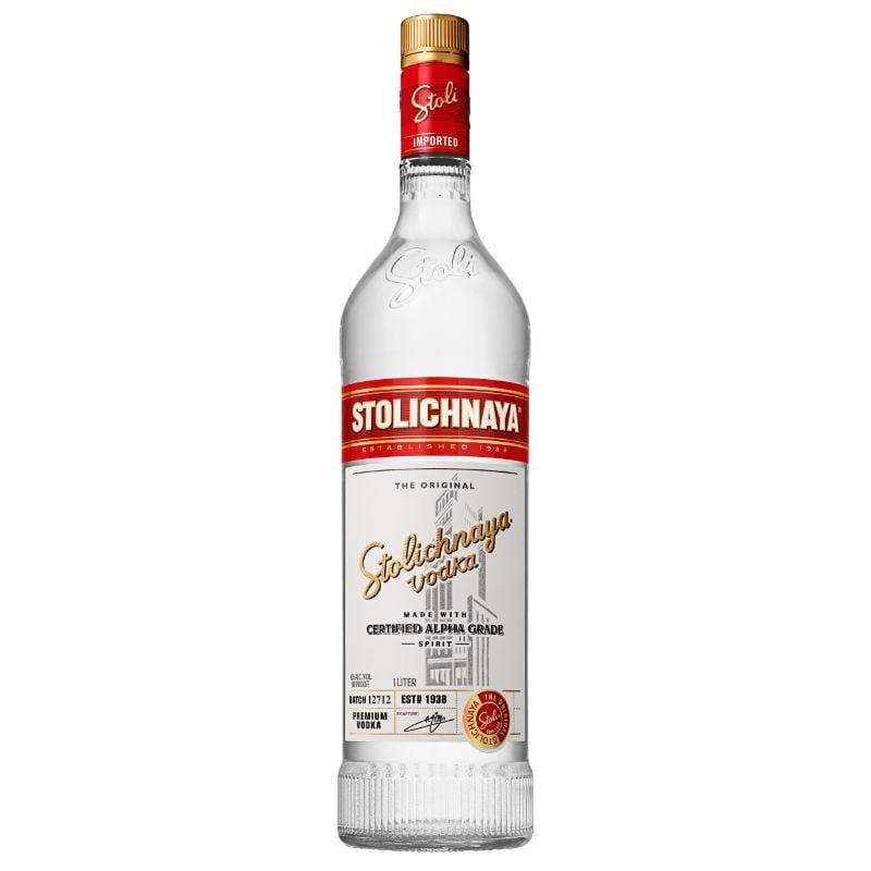 Stolichnaya - Vodka Premium 40° Botella