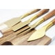 thumbnail image 3 of Set 4 cubiertos aperitivo de metal y madera de acacia Kawi®, 3 of 5