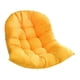 thumbnail image 2 of Cojín para Silla Colgante, Cojín para Asiento de Silla de Exterior, Cómodo Cojín para Silla Columpio, Alfombrilla para Silla de Jardín para Decoración Amarillo, 2 of 5