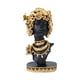 thumbnail image 4 of Estatua decorativa de mujer africana, exquisita estatuilla de resina hecha a mano para mujer, escultura femenina para decoración de estantería para el , negro, estilo A, 4 of 5