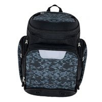 Magideal - Baloncesto Fútbol Mochila Bolsa De Gimnasio Bolsa De Natación Con Soporte Para Zapatos De Pelota Separado Para Hombre Mujer Telas Antidesgarro Bolsa D Camuflaje Azul