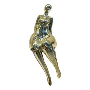 Genérico - Set 2 Escultura Mujer Decoración Moderna Centro Mesa Jhn