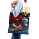 thumbnail image 4 of Christmas: Welcome to Whoville Bolso de tela con estampado de lienzo para mujer, bolsa de compras reutilizable y estética, con cremallera interior, regalo para mujer, 35 × 40 cm., 4 of 6