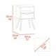 thumbnail image 3 of Velador 1 Cajon Otom Fresno Y Kronos Azul 63x40x35 Cm, 3 of 3