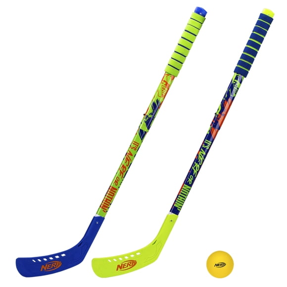Set de hockey Franklin Sports NERF Proshot Kids para 2 jugadores