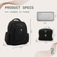 thumbnail image 4 of Mochila Gearbaby Bolsa para Pañales y Extractor de Leche Negra, 4 of 6
