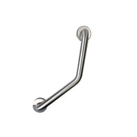 Glomed - Barra Angular Muro Izquierda Acero Inoxidable