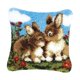 thumbnail image 5 of DIY Latch Hook Set Throw Pillow Covers Craft Para Bordado Alfombra Conejos, 5 of 5