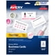 thumbnail image 1 of Tarjetas de presentación Avery Clean Edge de 2 x 3,5 pulgadas, 200 tarjetas blancas, 1 of 8