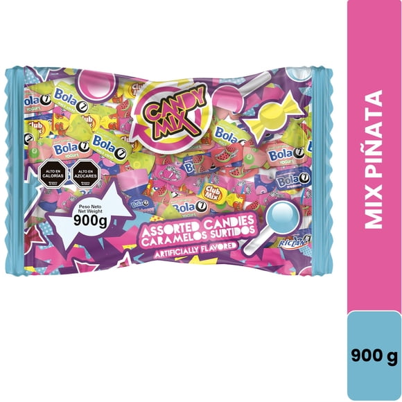 Candy Mix Riclan Caramelos Surtidos 900g, Piñata