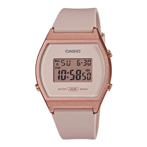 Reloj Digital Rosado Casio Lw-204-4A
