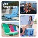 thumbnail image 2 of Silla de exterior Step2 con asiento abatible plegable para adultos, color blanco, 2 of 6