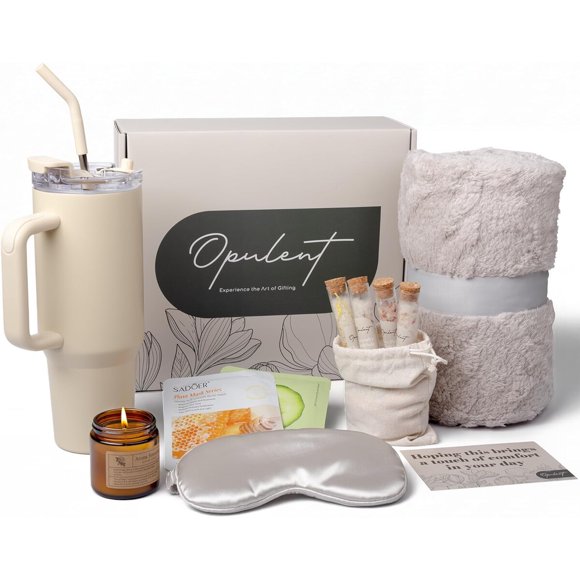 Set de Regalo Opulent con Vaso de 40 oz y Manta Polar