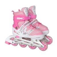 Magideal - Patines En Línea Para Niños, Suaves Y Cómodos, Para Principiantes. Rosa M