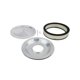 thumbnail image 4 of Filtro de aire Mr. Gasket 9790 redondo de acero cromado 36 cm, 4 of 6