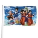 thumbnail image 1 of Dragon Ball Bandera impresa con temática, regalo perfecto para fanáticos, amigos y familiares, y adecuada para actividades al aire libre e interiores, decoraciones de fiesta. 90 cm × 150 cm., 1 of 6