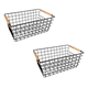 thumbnail image 1 of Cesta rejilla metal 28x22x12 cm organizador 2u, 1 of 3