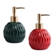 thumbnail image 2 of 2 Uds Dispensador De Jabón De Cerámica Reutilizable Para Ducha Verde Rojo, 2 of 5