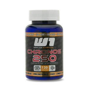Winkler Nutrition - Cafeína Chronos 100% 250 Mg. 120 Cápsulas