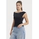 thumbnail image 2 of Polera Mujer Cuello Asimétrico Negro, 2 of 4