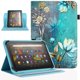thumbnail image 1 of Funda para tablet Pudazvi 7-8,5" de cuero PU, giratoria 360°, azul, 1 of 8