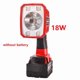 thumbnail image 1 of Linterna LED para Mil*wau*kee-M18 Batería de Litio de 18V, Luz de Trabajo de 18w-M18 para Acampar, Reparación de Autos, Emergencia E Iluminación de Sitios de Trabajo, 1 of 8