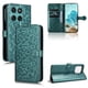 thumbnail image 1 of Funda Cartera Lunares Motorola Edge 60 Fusion con Tarjetero, Correa y Soporte Verde, 1 of 6