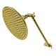 thumbnail image 1 of Kit de ducha Kingston Brass Victorian de latón pulido muy bajo, 1 of 2