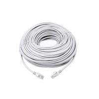 Genérico - Cable Ethernet De Red 40 Metros Categoria 5 Rj45 Lan Gris Comunicación