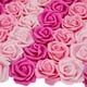 thumbnail image 1 of Flores artificiales Bright Creations, rosas rosadas, paquete de 100, 1 of 9