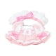 thumbnail image 1 of Vestido Para Muñeca De 17cm, Accesorios Para Disfraz De Muñeca, Ropa Bonita Para Muñeca Para Cumpleaños, Rosa Con Diadema, 1 of 3