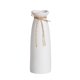 thumbnail image 1 of Jarrón de cerámica Ducige blanco para decoración moderna del hogar, 20 cm, 1 of 7