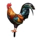 thumbnail image 1 of Estacas De Estatua De Animales De Gallo, Escultura De Pollo De Gallina Para El Camino Del Patio Trasero De La Granja, 1 of 5
