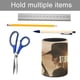 thumbnail image 5 of El Valle Robado-theme Cylinder Pen Holder Pencil Organizer with Flannel Lining PVC Leather Material Cardboard Base for study work 10*8CM, 5 of 6