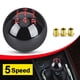 thumbnail image 2 of Perilla de cambios ANDO RACING 5 velocidades en resina negra, 2 of 7
