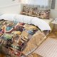thumbnail image 1 of Cartoon Cars Lightning McQueen Bedding Set - 3Piece Kids Bedding, 1 of 5