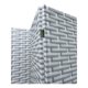 thumbnail image 3 of Biombo De Madera Resistente 4 Paneles Ladrillo 180cmx180cm gris, 3 of 4