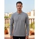thumbnail image 1 of Polera De Trabajo Manga Larga Pique Gris Talla XL, 1 of 2