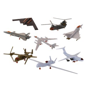 Magideal - Modelo De Avión, Kits De Construcción De Adornos Para Estantes, Kit De Rompecabezas De Avión Planeador De Juguete De Para Niños, Niñas, Niños, Estilo B