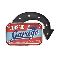 Muebles Santa Ana - Letrero Vintage Led Classic Garage