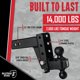 thumbnail image 5 of Enganche BulletProof Hitches de 2,5" y 10 cm de Descenso/Elevación, 5 of 7