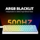 thumbnail image 3 of Teclado Gamer Magnético IROK MG68 MAX 65% Hall Effect 8K 0,1 ms Aluminio CNC OKT Purple Star Switch, 3 of 3