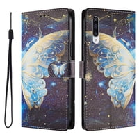 Foxdock Funda Tipo Cartera Para Samsung Galaxy A50/A50S/A30S Con Soporte Y Correa – Diseño De Patrones Lindos
