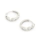 thumbnail image 2 of Pendiente Huggie Saronite Chapado En Oro 14k Con Cz Marquise Dorado Mujer, 2 of 3