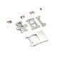 thumbnail image 2 of Base De Caja De Cambios De Placa De Deslizamiento De Transmisión De 4 Piezas Para Vehículos A Escala 1/18 Camiones Argent, 2 of 5