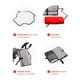 thumbnail image 3 of Skip Hop Portable Baby Changing Pad, Pronto, Grey Melange, 3 of 3