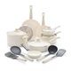 thumbnail image 1 of Juego de utensilios de cocina GreenLife Soft Grip, 16 piezas, cerámica antiadherente, 1 of 7